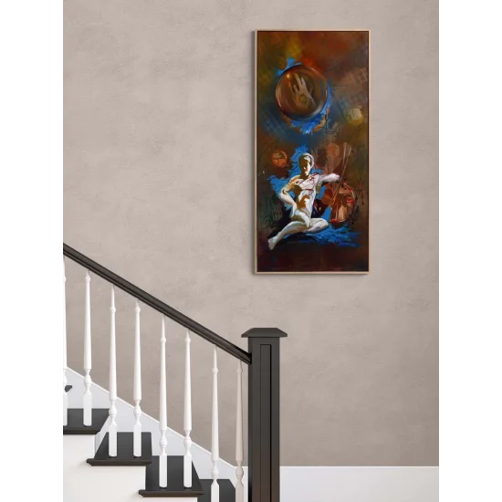 Sessiz Konser Yağlı Boya Tablosu