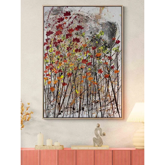 Sessiz Notalar Yağlı Boya Tablosu