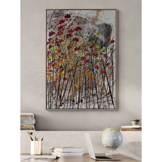 Sessiz Notalar Yağlı Boya Tablosu