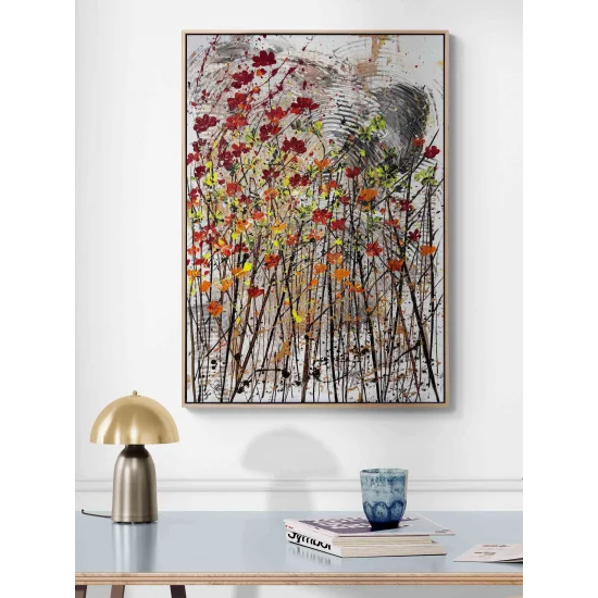 Sessiz Notalar Yağlı Boya Tablosu