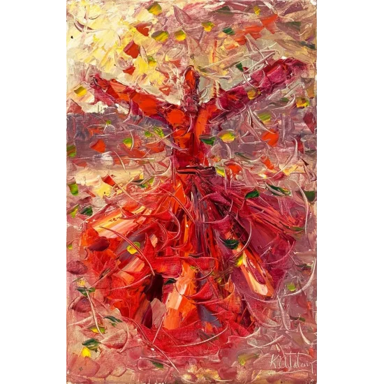 Sessiz Zikir Semazen Yağlı Boya Tablosu