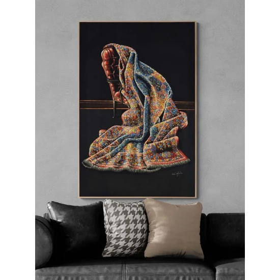 Sessizliğin Üzerine Serilen Yağlı Boya Tablosu