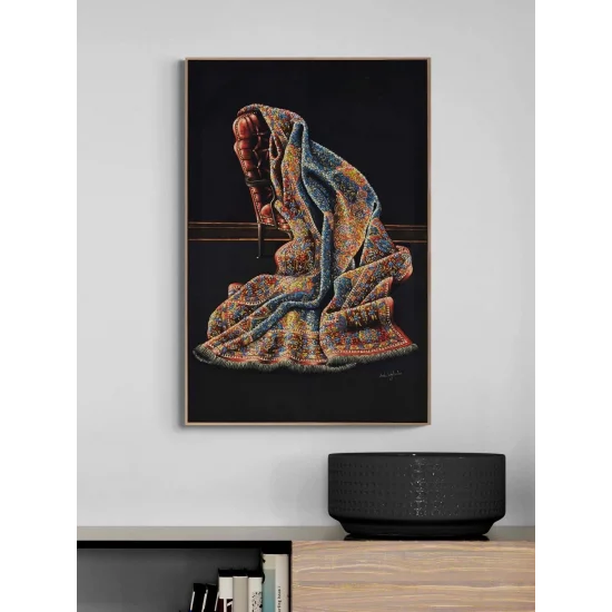 Sessizliğin Üzerine Serilen Yağlı Boya Tablosu