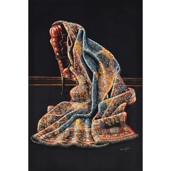 Sessizliğin Üzerine Serilen Yağlı Boya Tablosu