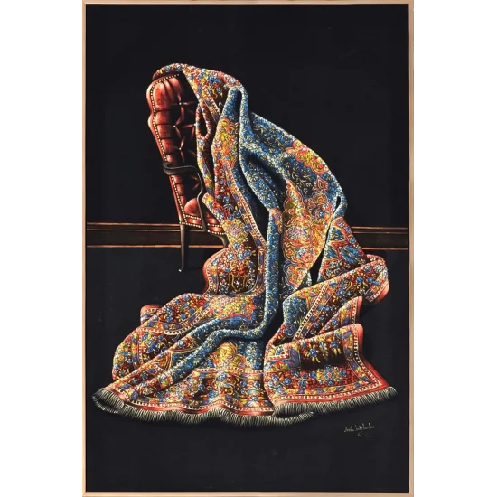 Sessizliğin Üzerine Serilen Yağlı Boya Tablosu