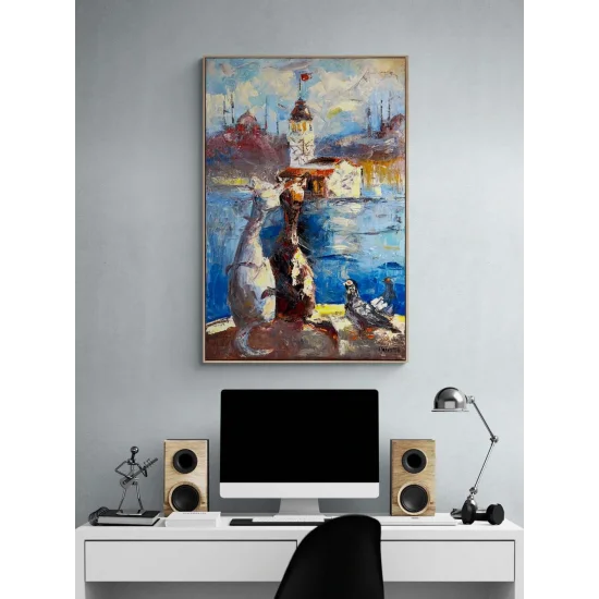 Dear Cats Oil Painting