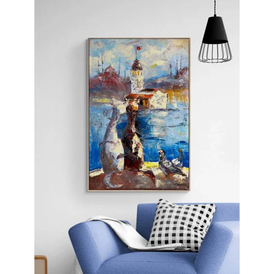 Dear Cats Oil Painting