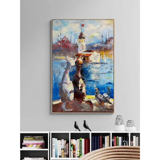 Dear Cats Oil Painting