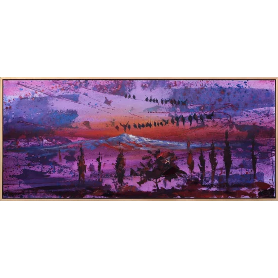 Sığırcıklar Yağlı Boya Tablosu