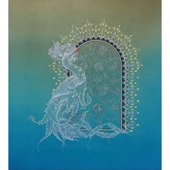 Simurg - Zümrüdü Anka | Hat Sanatı