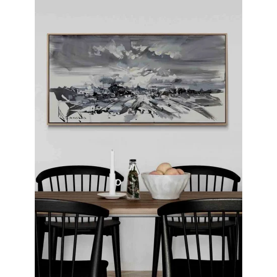 Sisli Şehir Yağlı Boya Tablosu