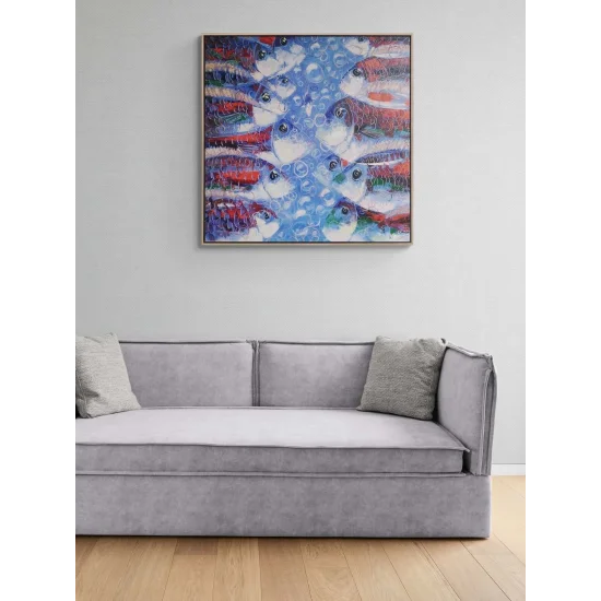 Siz Kardeşsiniz Yağlı Boya Tablosu