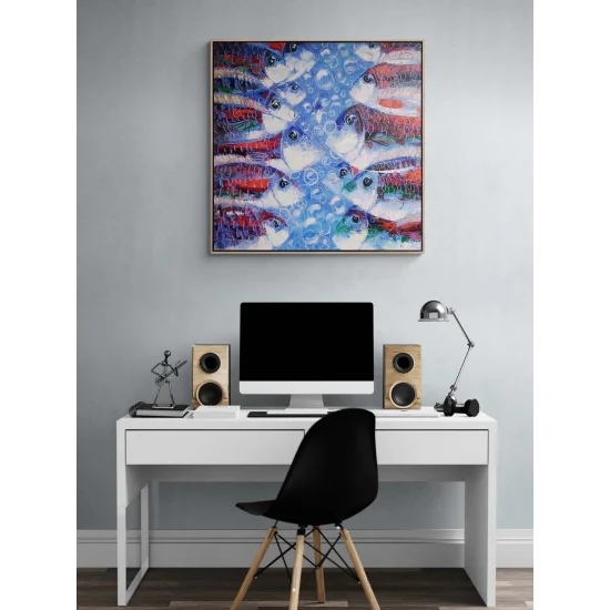 Siz Kardeşsiniz Yağlı Boya Tablosu