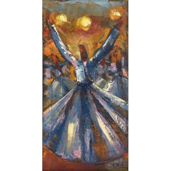 Eternal Whirl Oil Painting