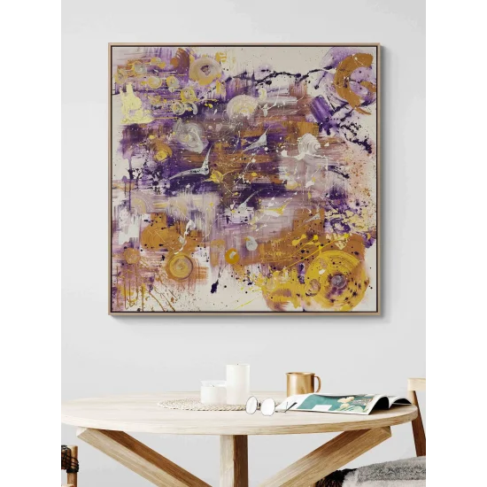 Sonsuzluğa Açılan An Yağlı Boya Tablosu