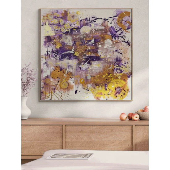 Sonsuzluğa Açılan An Yağlı Boya Tablosu