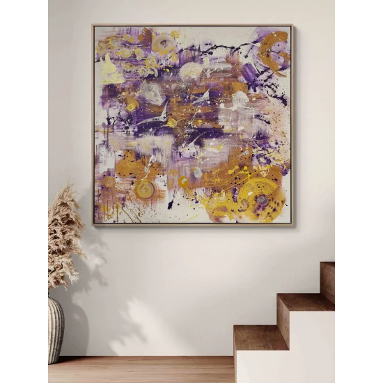 Sonsuzluğa Açılan An Yağlı Boya Tablosu