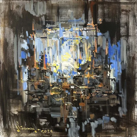 Sonsuzluğun İzleri Yağlı Boya Tablosu