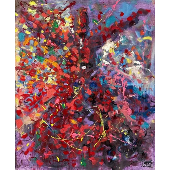 Whirling Dervish in Eternity Oil Painting