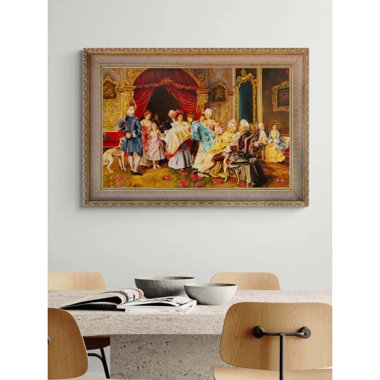 Noble Family Portrait Oil Painting