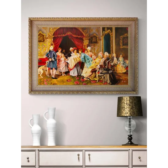 Noble Family Portrait Oil Painting