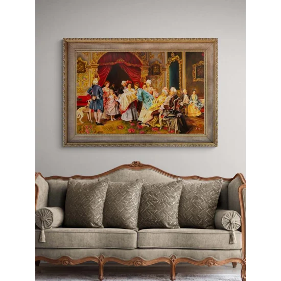 Noble Family Portrait Oil Painting