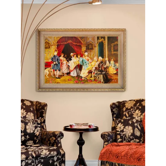 Noble Family Portrait Oil Painting