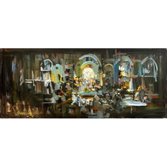 In Pursuit Of Abstract Dreams Oil Painting