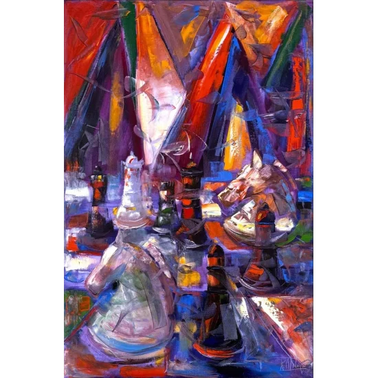 Stratejinin Renkleri Yağlı Boya Tablosu