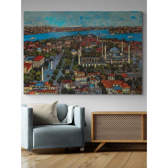 Sultanahmet Square Oil Painting