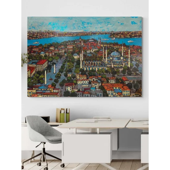 Sultanahmet Square Oil Painting