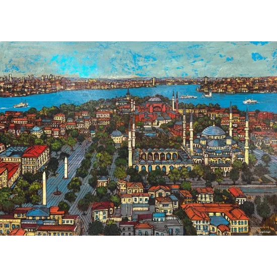 Sultanahmet Square Oil Painting