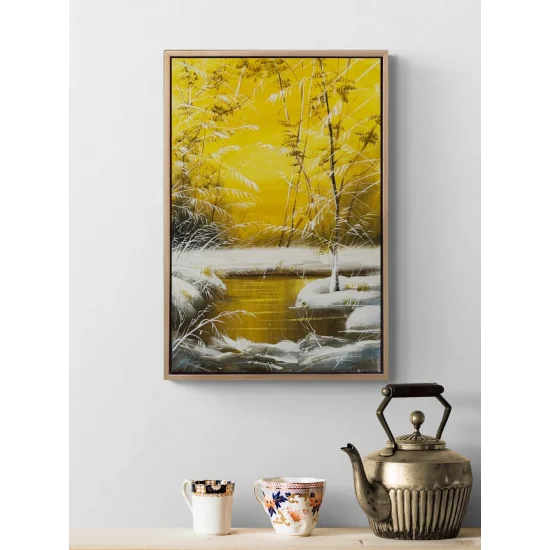 Suskun Bir Gün Yağlı Boya Tablosu