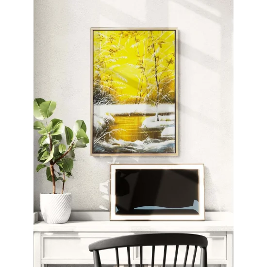 Suskun Bir Gün Yağlı Boya Tablosu