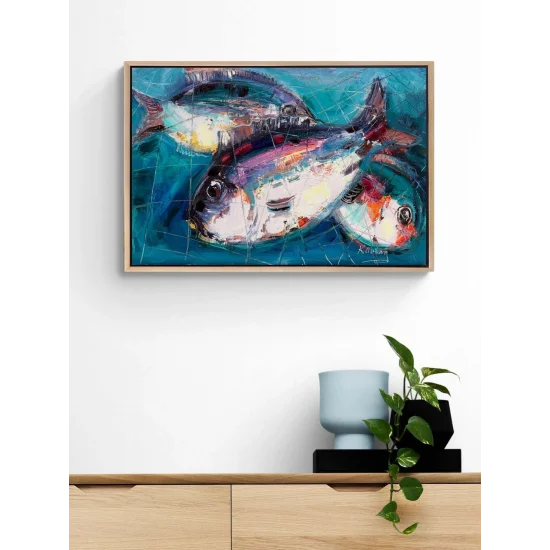 Suyun Hatırası Yağlı Boya Tablosu