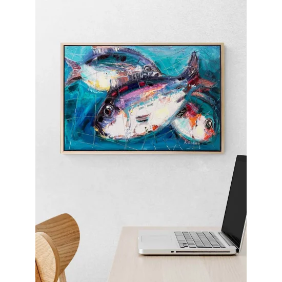 Suyun Hatırası Yağlı Boya Tablosu