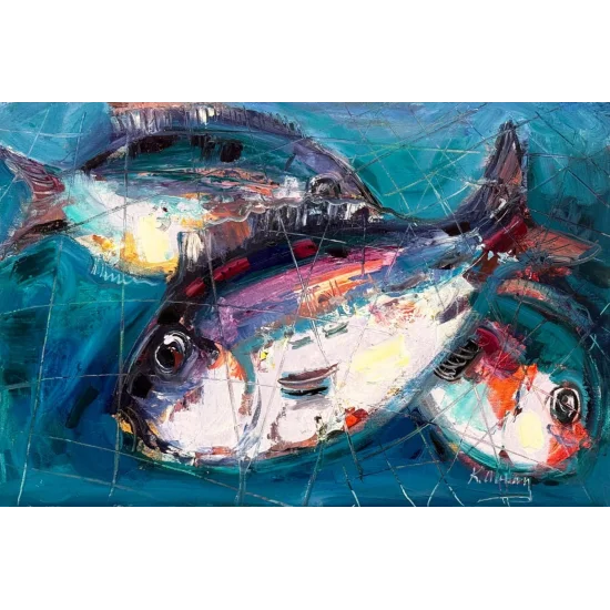 Suyun Hatırası Yağlı Boya Tablosu