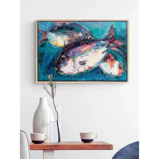 Suyun Hatırası Yağlı Boya Tablosu