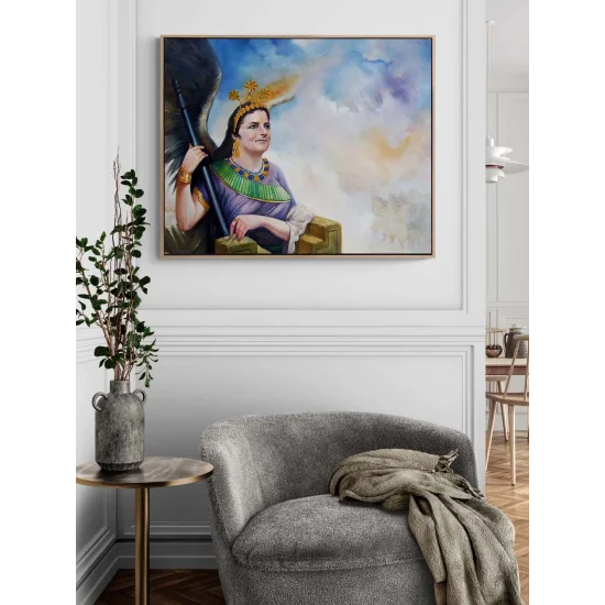 Tanrıça Yağlı Boya Tablosu