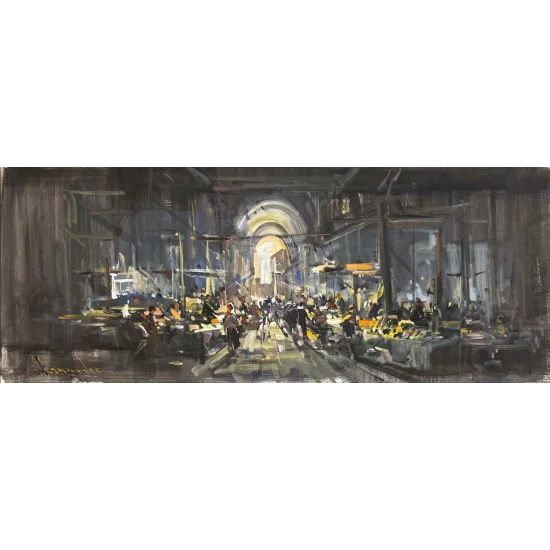 Taşların Hafızası Yağlı Boya Tablosu