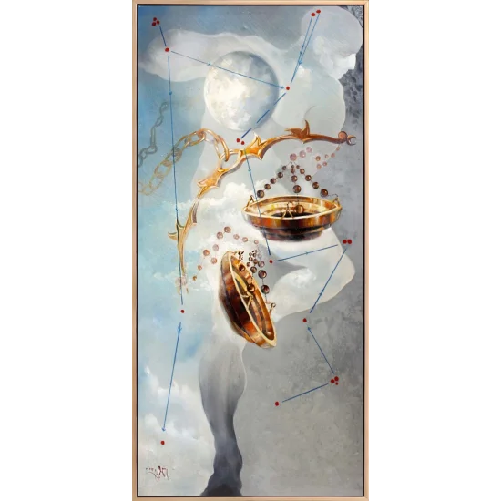 Terazi Burcu Yağlı Boya Tablosu