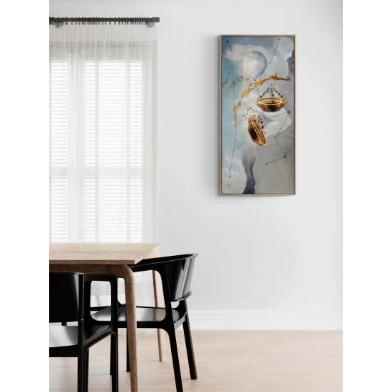 Terazi Burcu Yağlı Boya Tablosu