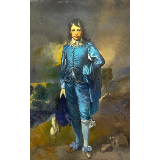 The Blue Boy Yağlı Boya Tablosu