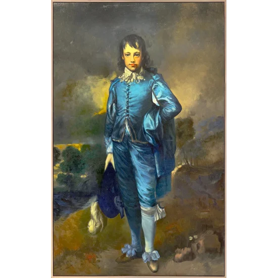 The Blue Boy Yağlı Boya Tablosu