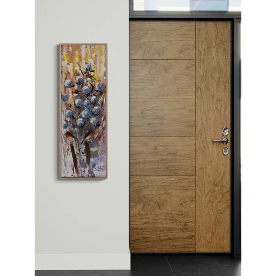 Toprağın Beyaz Hatırası Yağlı Boya Tablosu