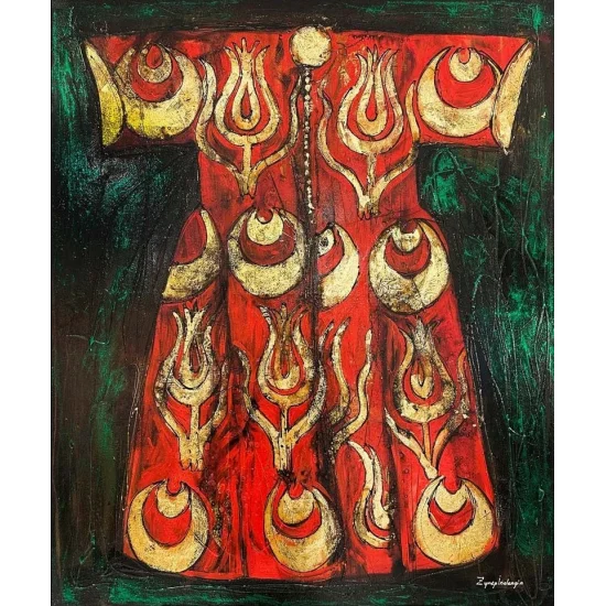 Turkish Kaftan Oil Painting