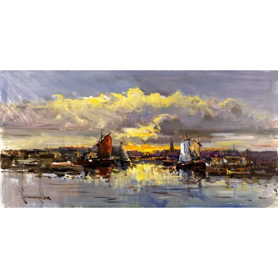 A Dream Released to the Horizon Oil Painting