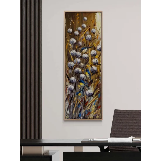 Ufukta Açan Pamuk Yağlı Boya Tablosu