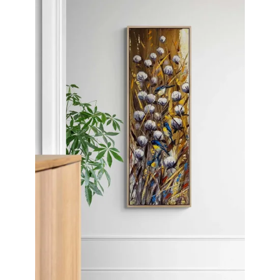 Ufukta Açan Pamuk Yağlı Boya Tablosu