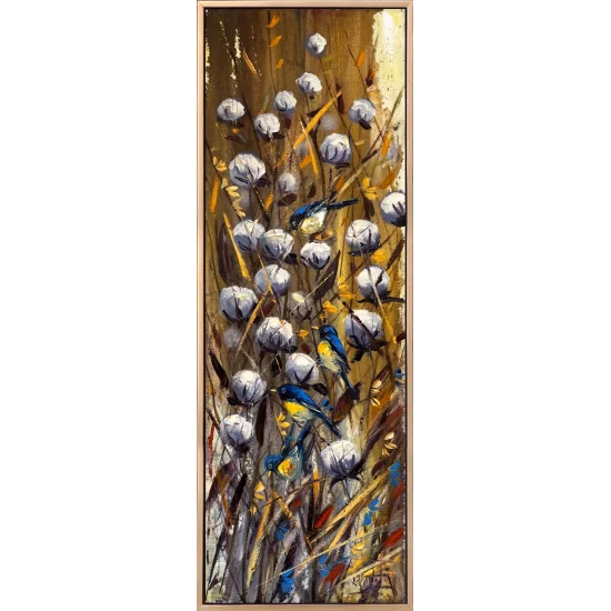 Ufukta Açan Pamuk Yağlı Boya Tablosu